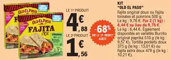 E.Leclerc KIT "OLD EL PASO" offre