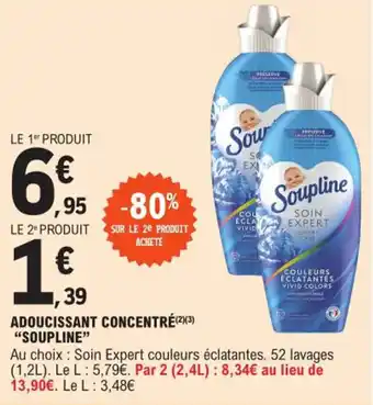 E.Leclerc ADOUCISSANT CONCENTRÉ(²)(3) "SOUPLINE" offre