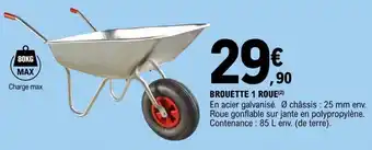 E.Leclerc BROUETTE 1 ROUE (²) offre