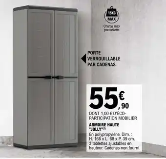 E.Leclerc ARMOIRE HAUTE "JOLLY"(2) offre