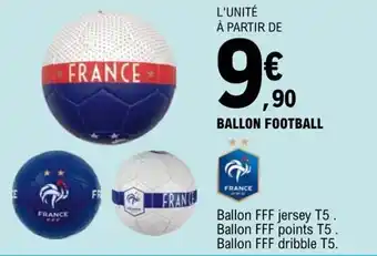 E.Leclerc BALLON FOOTBALL offre