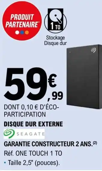DISQUE DUR EXTERNE