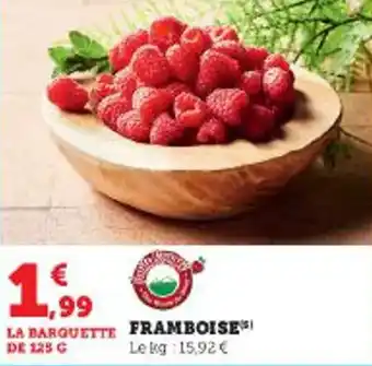 Super U FRAMBOISE offre