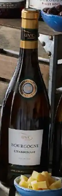 Super U BOURGOGNE CHARDONNAY AOP BLANC UNION DES VITICULTEURS DE CHABLIS 2020 offre