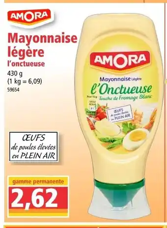 Norma Mayonnaise légère l'onctueuse offre