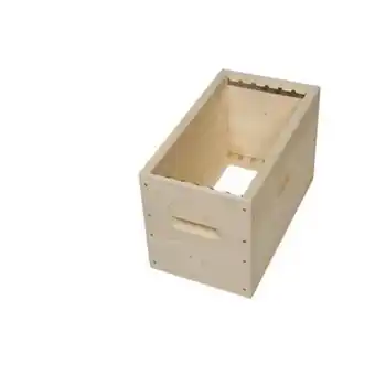 Corps mi-bois avec crémaillère pour ruche dadant 10 cadres - pribois®