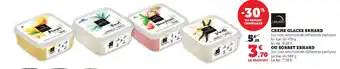 Hyper U CREME GLACEE ERHARD offre