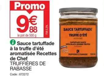 ℗ Sauce tartuffade à la truffe d'été aromatisée Recettes de Chef TRUFFIÈRES DE RABASSE