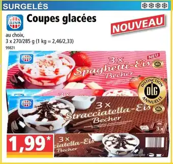 Norma Coupes glacées offre