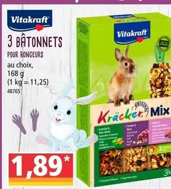 Norma 3 Bâtonnets pour rongeurs offre