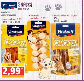 Norma Snacks pour chiens offre