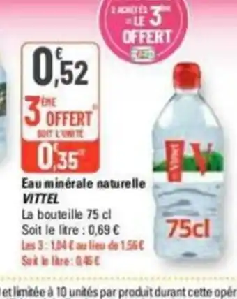 Eau minérale naturelle VITTEL