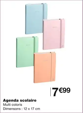 Monoprix Agenda scolaire offre