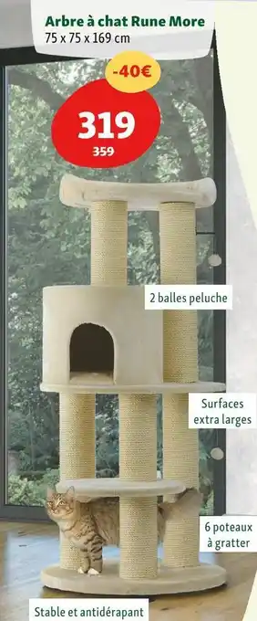 Maxi Zoo Arbre à chat rune more offre