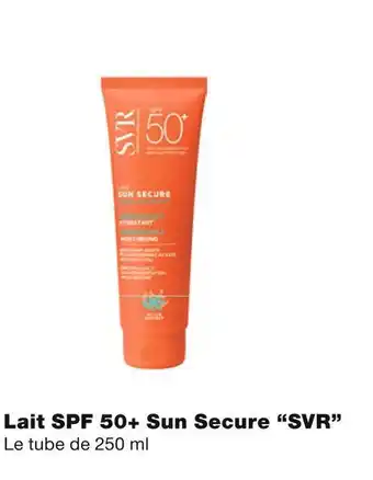 Monoprix Svr lait spf 50+ sun secure offre