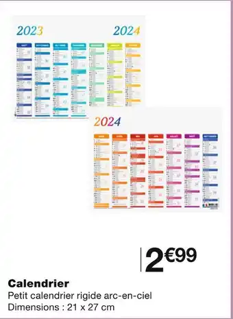 Monoprix Calendrier offre