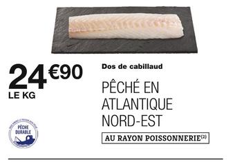 Monoprix Dos de cabillaud offre
