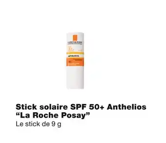 Monoprix La roche posay stick solaire spf 50+ anthelios offre