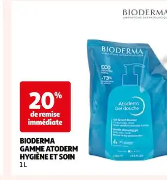 Auchan Bioderma bioderma gamme atoderm hygiène et soin offre