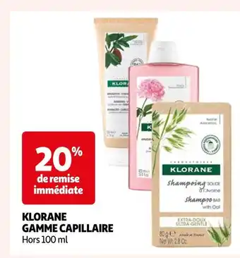 Klorane gamme capillaire