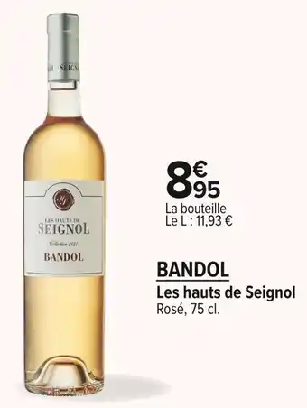Carrefour Market Les hauts de seignol bandol offre