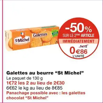 St michel galettes au beurre