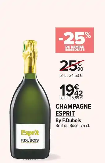 Carrefour Market By f.dubois champagne esprit offre