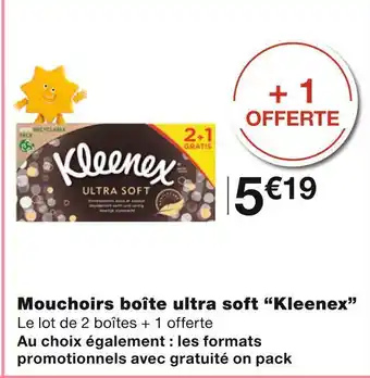 Kleenex mouchoirs boîte ultra soft