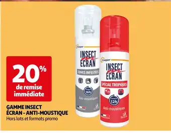 Auchan Insect écran gamme insect écran - anti-moustique offre