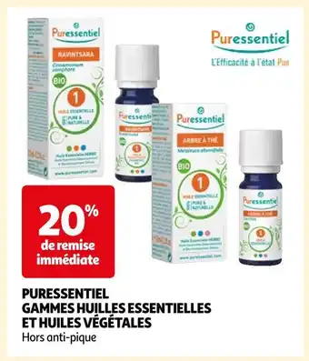 Puressentiel gammes huilles essentielles et huiles végétales