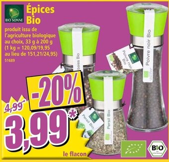 Norma Épices Bio offre