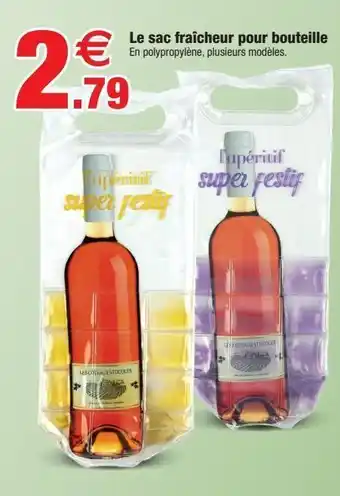 Bazarland Le sac fraicheur pour bouteille offre