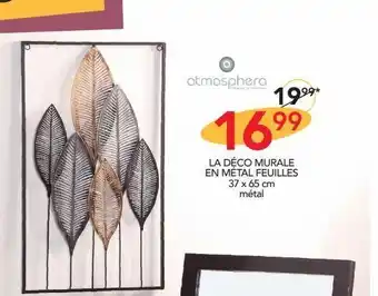 La deco murale en métal feuilles