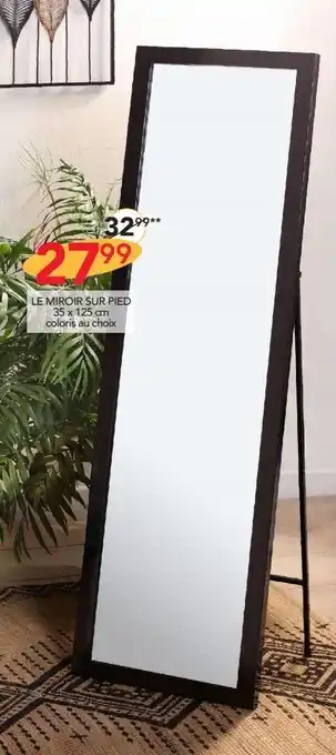Stokomani Le miroir sur pied offre