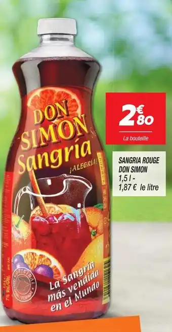 Sangria rouge don simon