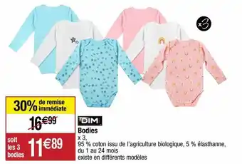 Migros Body bébé dim offre