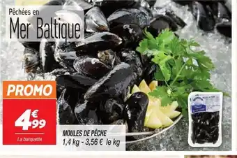 Netto Moules de peche offre