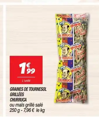 Netto Graines de tournesol grillées churruca offre