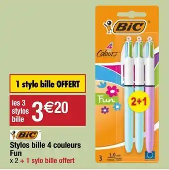 Migros Stylos bic offre