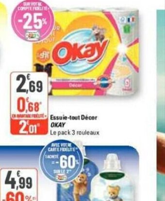 G20 Essuie-tout Décor Okay offre