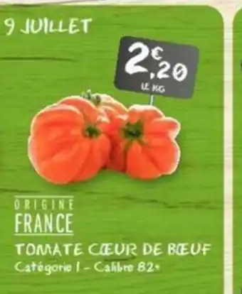 G20 TOMATE COEUR DE BŒUF Catégorie I-Calibre 82+ offre
