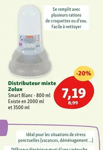 Maxi Zoo Distributeur mixte offre