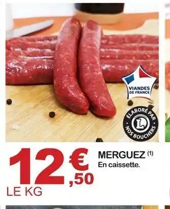E.Leclerc Merguez offre
