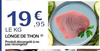 E.Leclerc Longe de thon offre