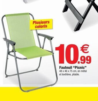 Bazarland Fauteuil picnic offre