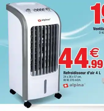 Refroidisseur d`air 4l