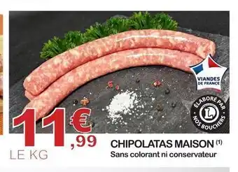 E.Leclerc Chipolatas maison offre