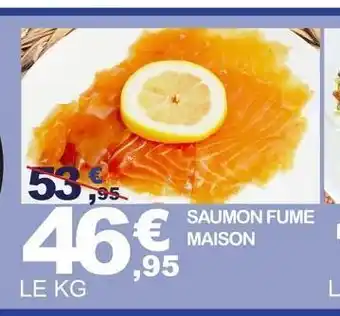 E.Leclerc Saumon fumé maison offre