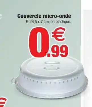 Couvercle à micro-ondes