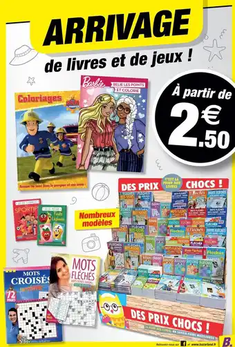 Arrivage de livres et de jeux !